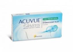 Une nouvelle lentille de contact Acuvue Oasys pour presbyte