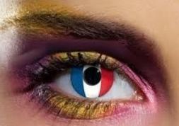 Lentilles France, les lentilles fantaisie pour fans des Bleus !