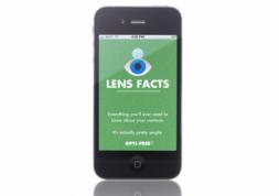 Nouvelle application iPhone pour porteurs de lentilles ! 