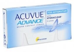 Retrait des lentilles Acuvue Advance for Astigmatism