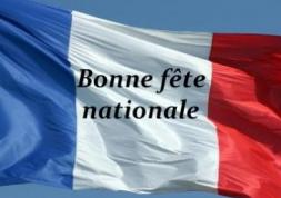 Bonne fête nationale ! 