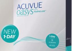 Nouvelle lentilles journalières 1-Day Acuvue Oasys 