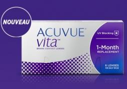 Acuvue Vita: Nouvelle lentille de Johnson & Johnson Vision Care 