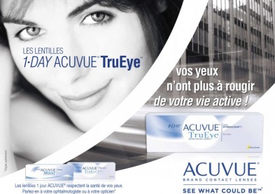 La campagne Acuvue a augmenté la fréquentation chez les opticiens