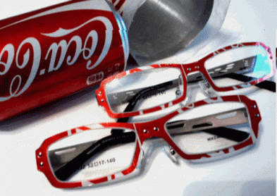 Coca Cola présente ses lunettes écologiques