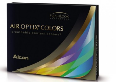 Alcon présente une version colorée des lentilles Air Optix