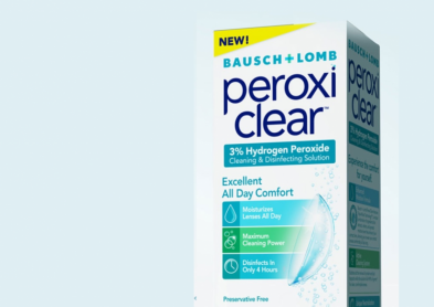 PeroxiClear, une nouvelle solution pour lentilles de Bausch + Lomb