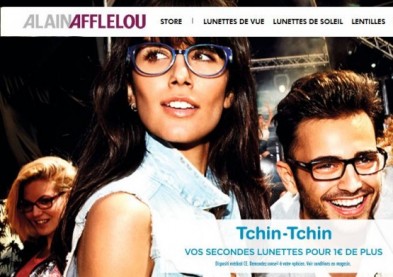 Alain Afflelou lance son site e-commerce de lentilles de contact