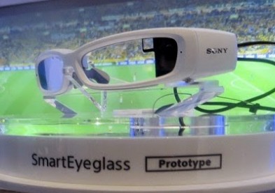 Nouvelles lunettes connectées de Sony : SmartEyeglass
