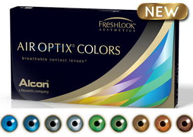 Lentilles Air Optix Colors: Alcon vous offre l’ombre à paupières ! 