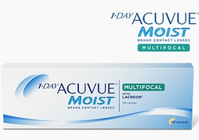 Pré-lancement des lentilles 1 Day Acuvue Moist Multifocal 