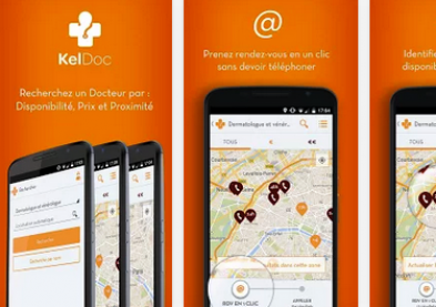 KelDoc: une appli mobile pour un rendez-vous rapide chez l’ophtalmo 