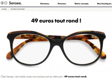 Lunettes pas chères: Sensee ouvre sa première boutique à Paris 