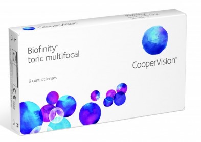 Nouvelles lentilles Biofinity multifocales toriques
