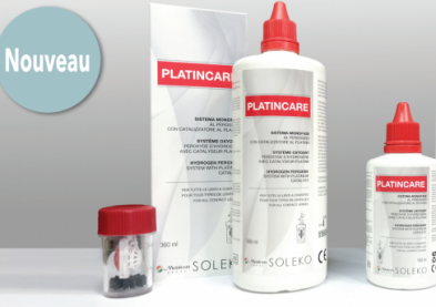 Nouvelle solution Menicon pour lentilles de contact: PlatinCare